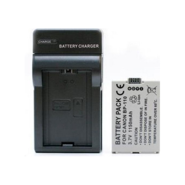 Акумулятор Canon BP-110 + зарядний пристрій (DV00DV1353)